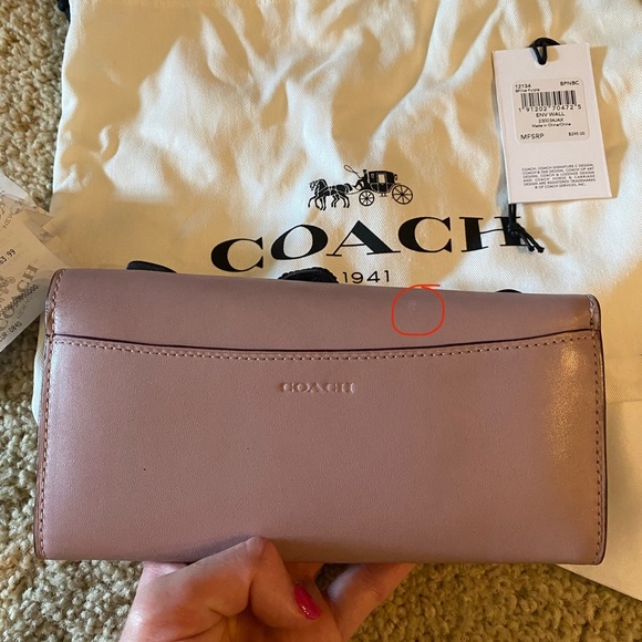 Coach Metallic Colorblock Dreamer & Custom Wallet - Picture 6 of 11